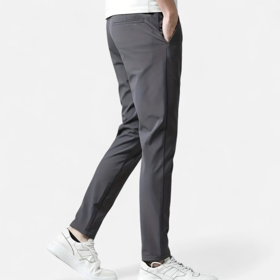NOMU Lifestyle | Men’s Slim Fit Business Casual Trousers