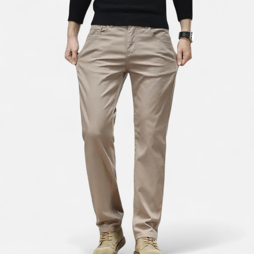 NOMU Lifestyle | Men’s Slim Fit Business Casual Trousers