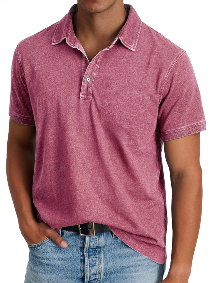 Casual Polo with a Collar