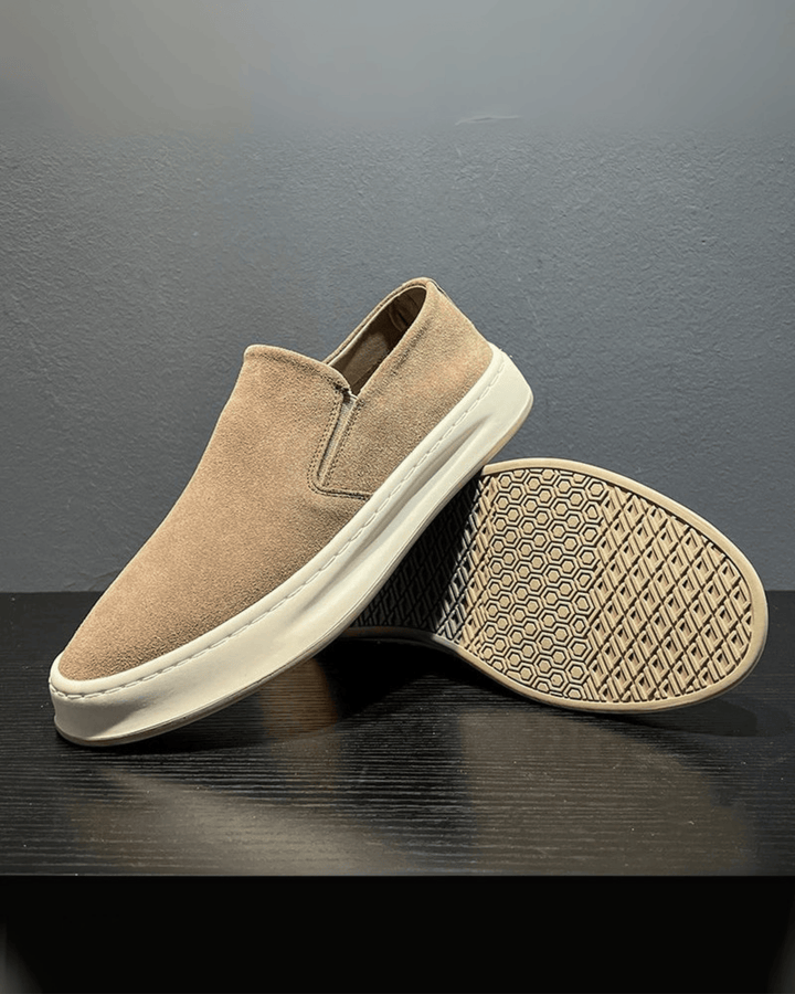 Mocassins confortables en daim