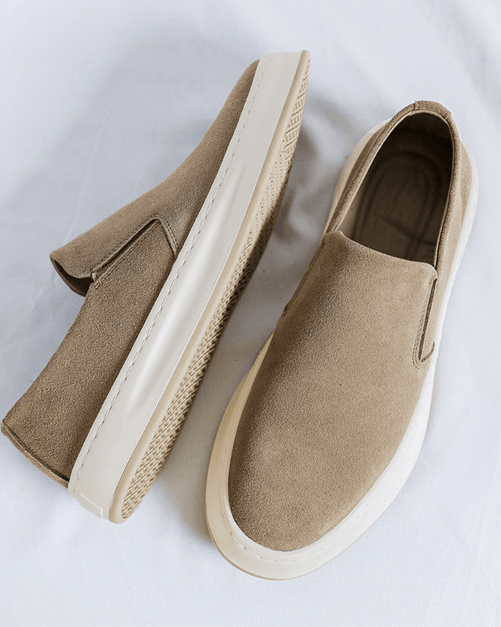 Mocassins confortables en daim
