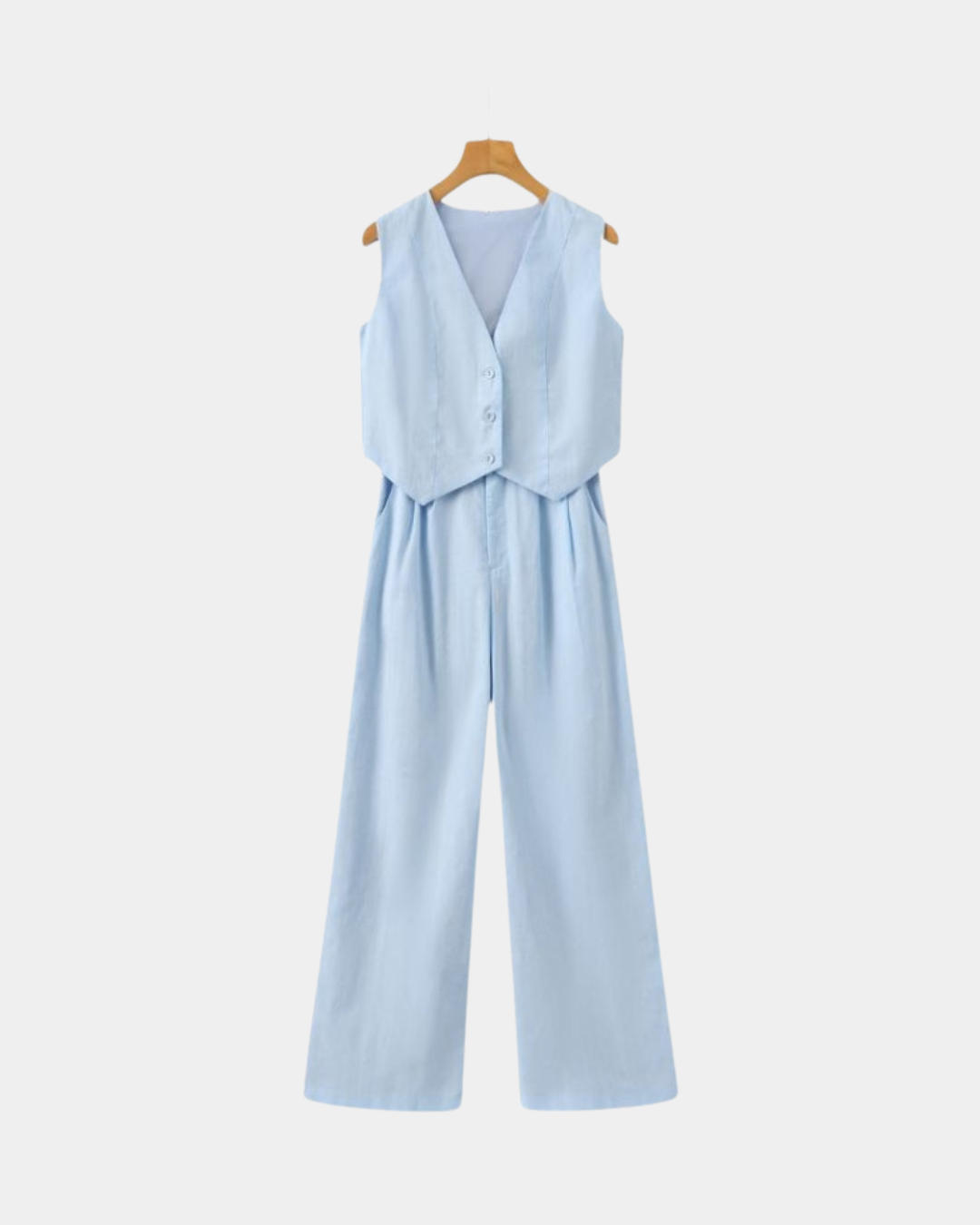 MINIMAL SLEEVELESS JUMPSUIT
