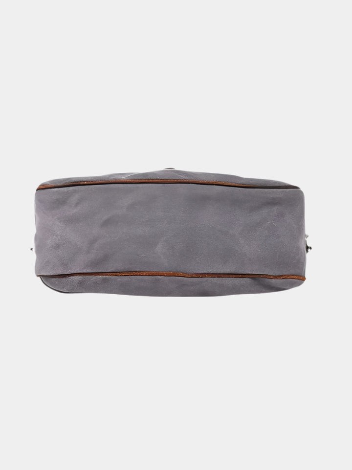 HERITAGE CANVAS CROSSBODY CLUTCH