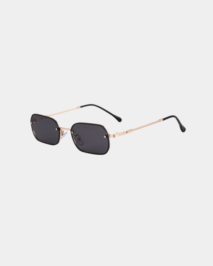 RETRO SCHLANKE RECHTECKIGE SONNENBRILLE