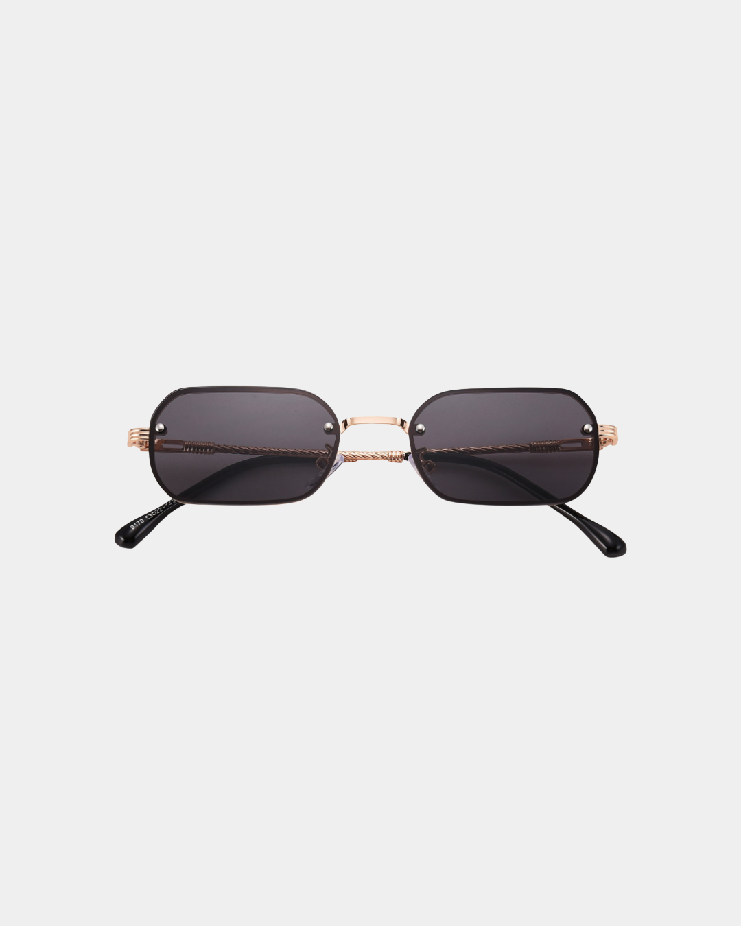 RETRO SCHLANKE RECHTECKIGE SONNENBRILLE