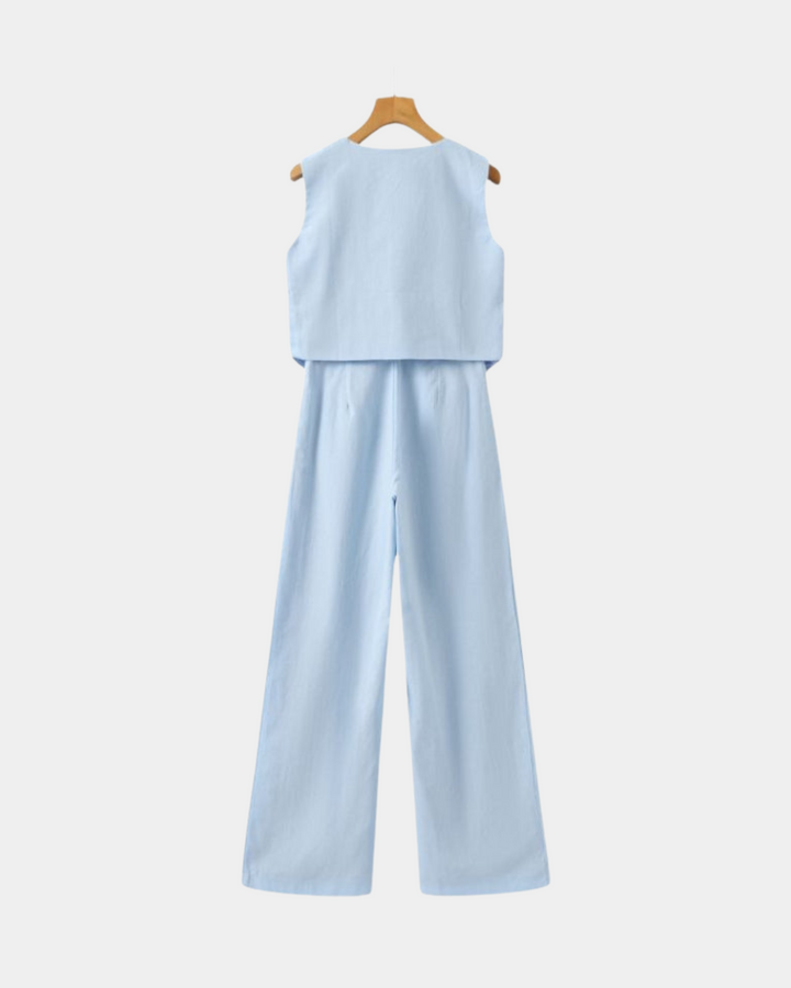MINIMAL SLEEVELESS JUMPSUIT