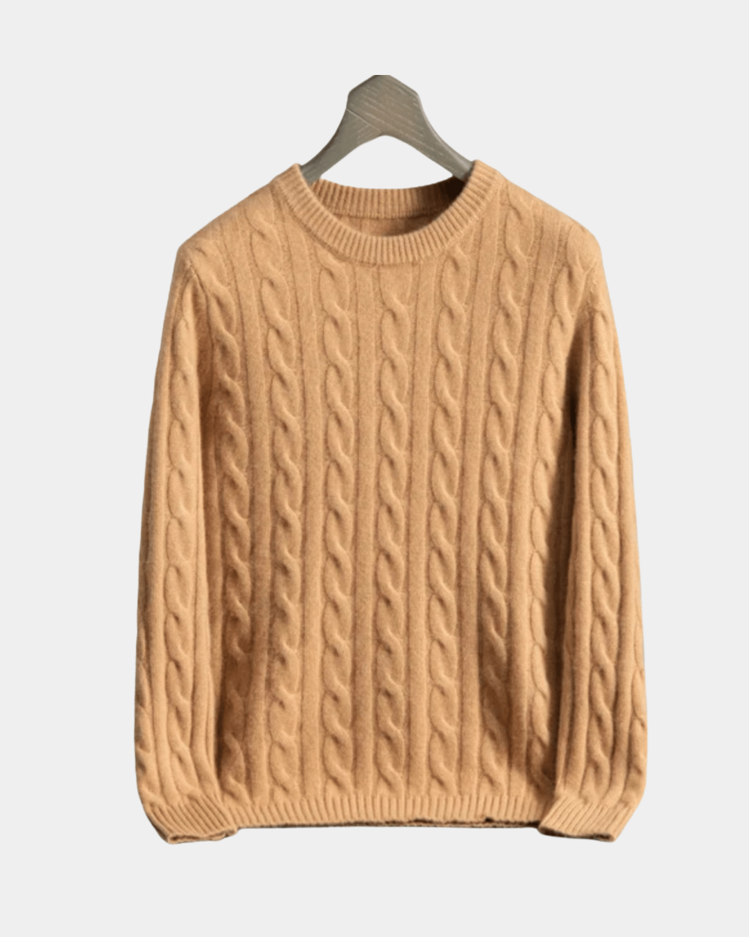HERITAGE CABLE STITCH KNIT SWEATER