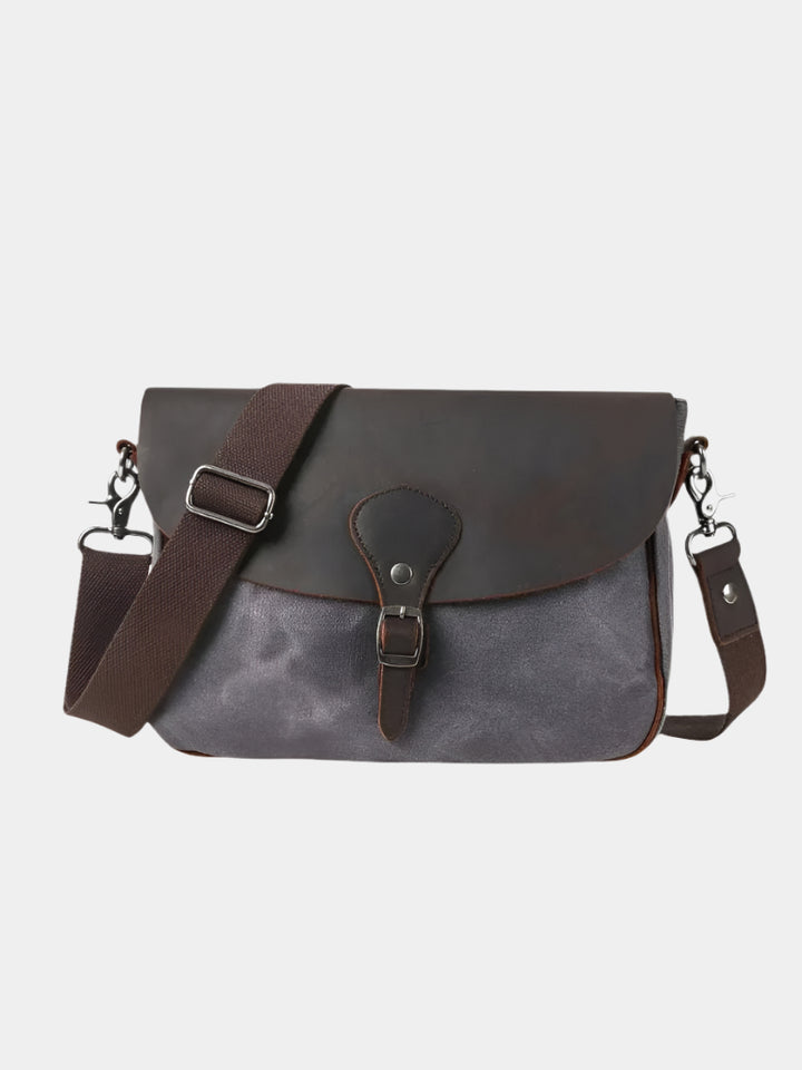 HERITAGE CANVAS CROSSBODY CLUTCH