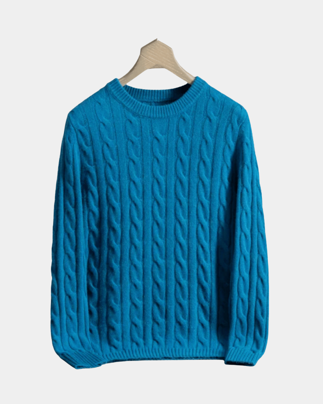 HERITAGE CABLE STITCH KNIT SWEATER