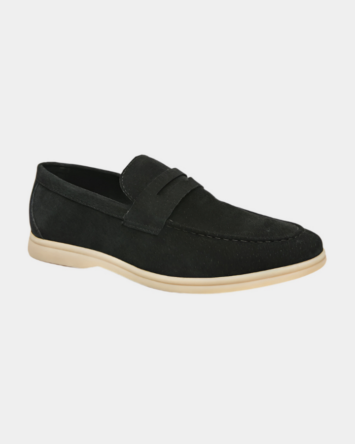 Firenze Chic Suede Loafers