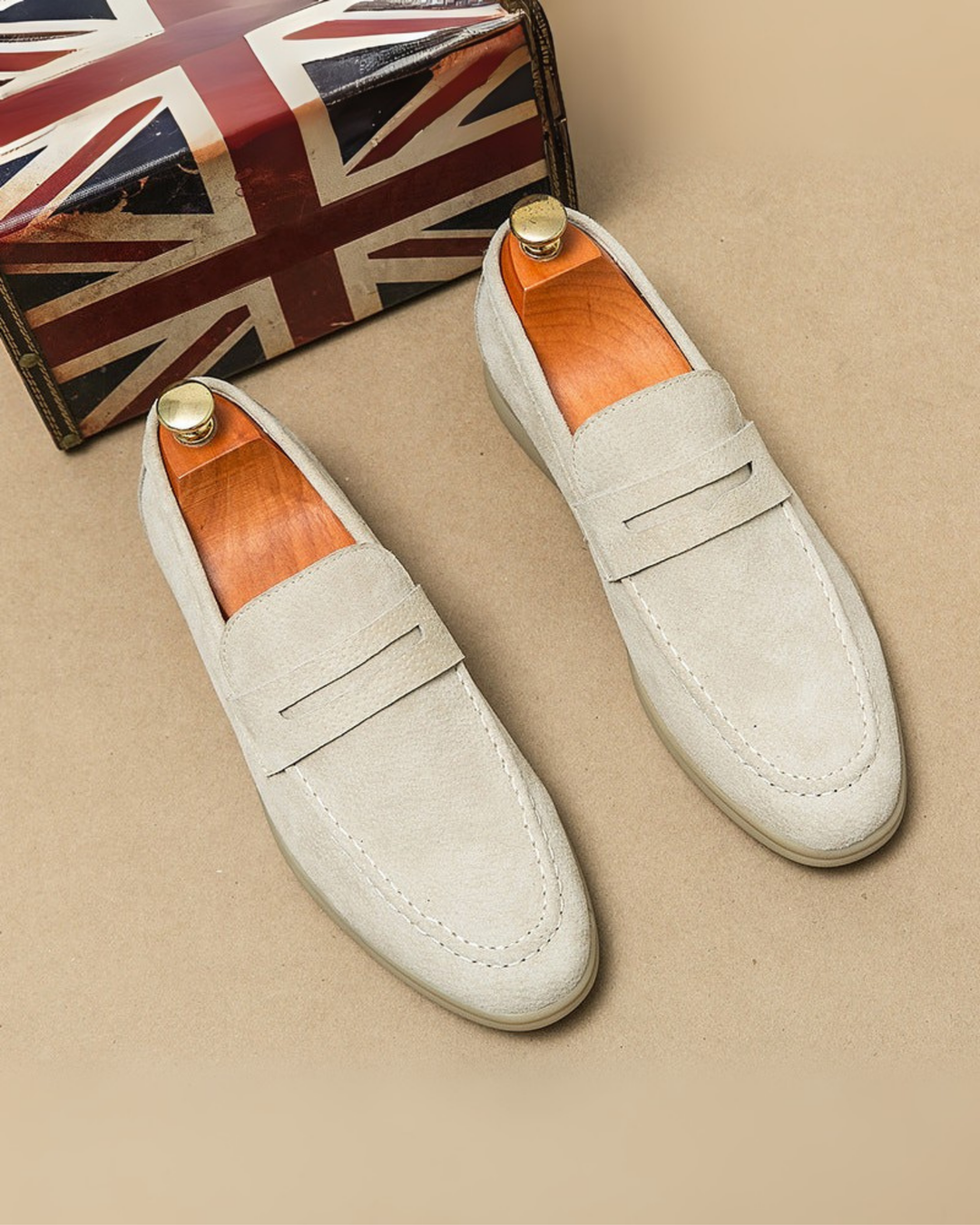 Firenze Chic Suede Loafers