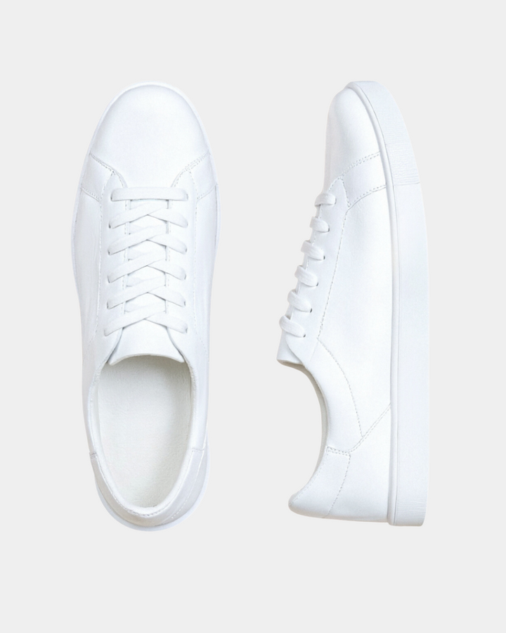 MINIMALIST WHITE MEN'S SNEAKERS
