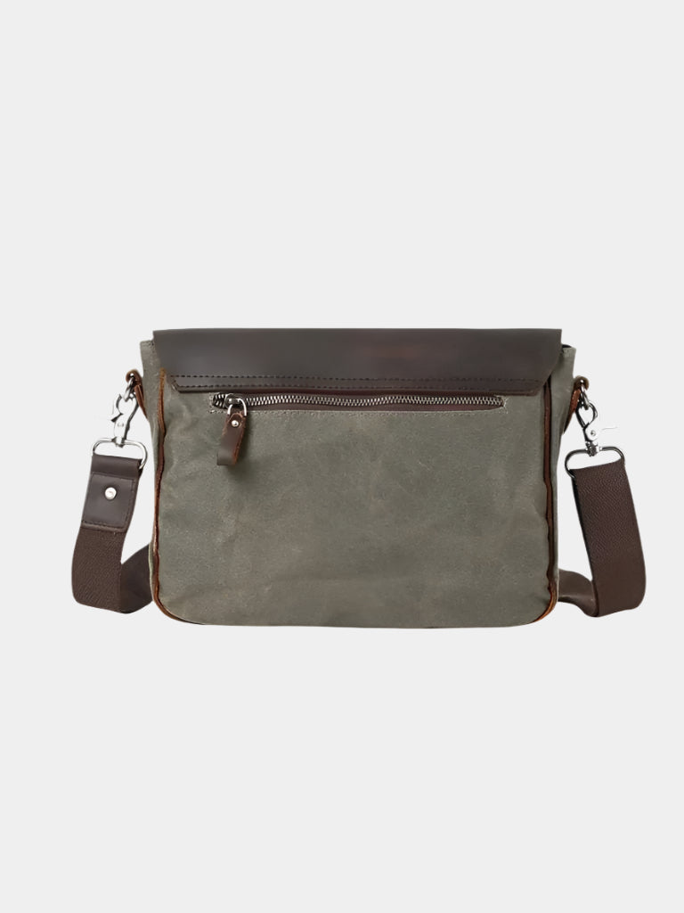 HERITAGE CANVAS CROSSBODY CLUTCH