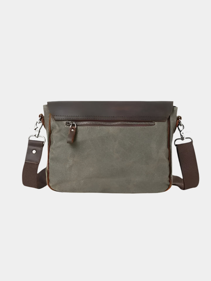 HERITAGE CANVAS CROSSBODY CLUTCH