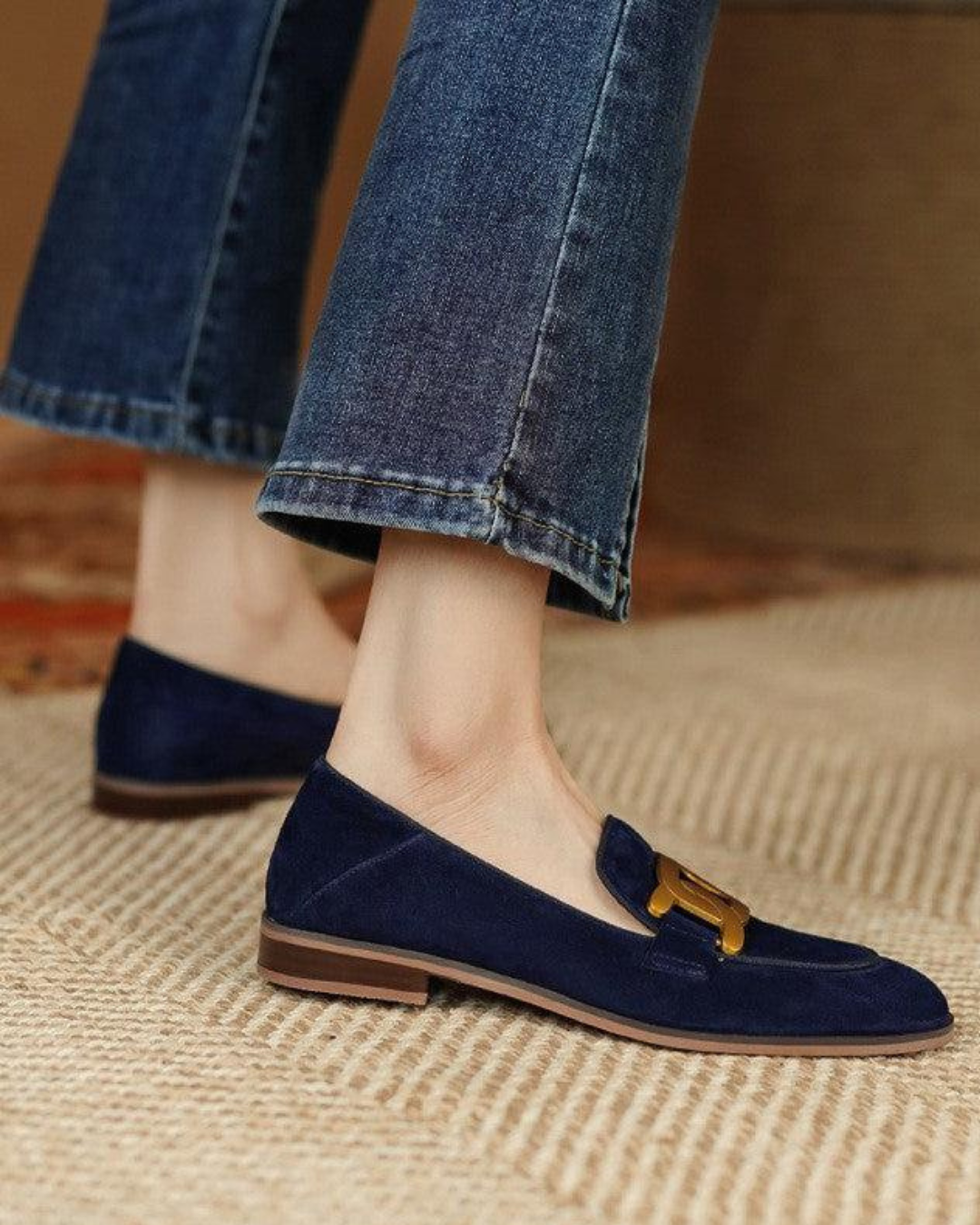 OLD MONEY SUEDE LADY LOAFERS