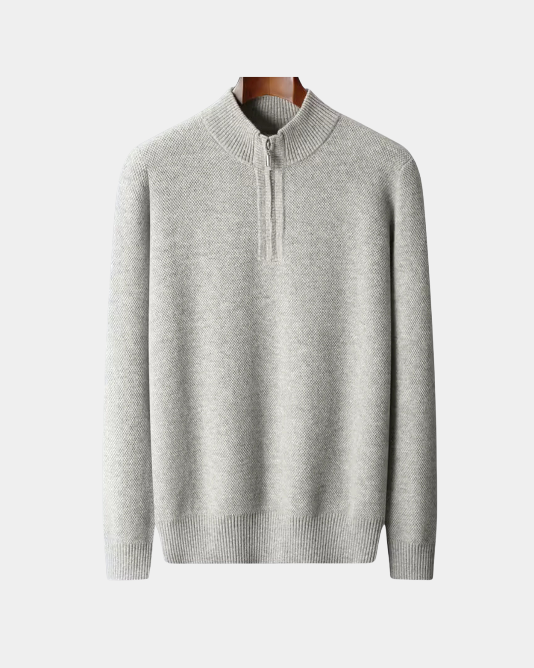 KNIT HALF-ZIP LOUNGE SET