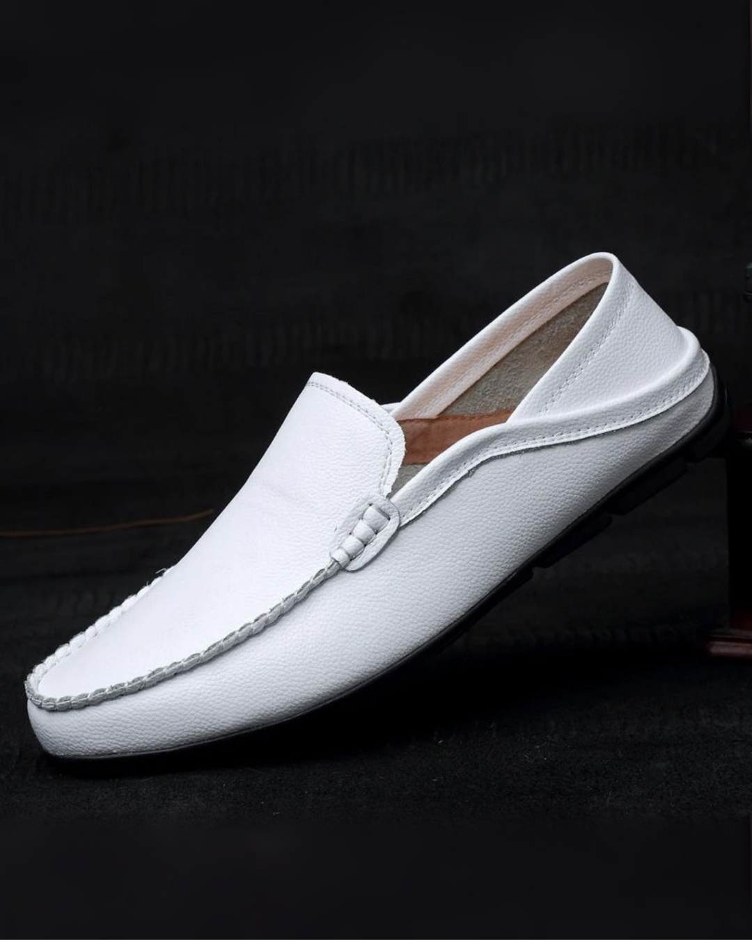 Monza Leather Driving Loafers