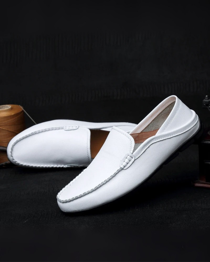 Monza Leather Driving Loafers