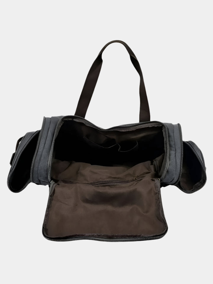 VINTAGE CANVAS TRAVEL DUFFEL