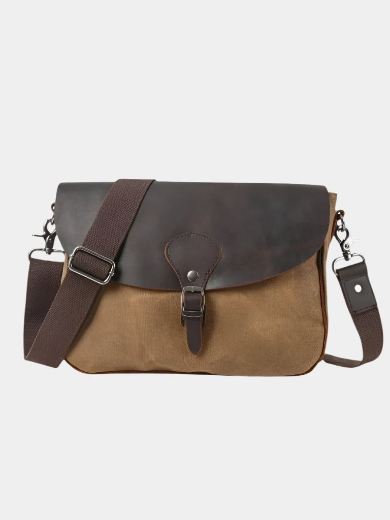 HERITAGE CANVAS CROSSBODY CLUTCH