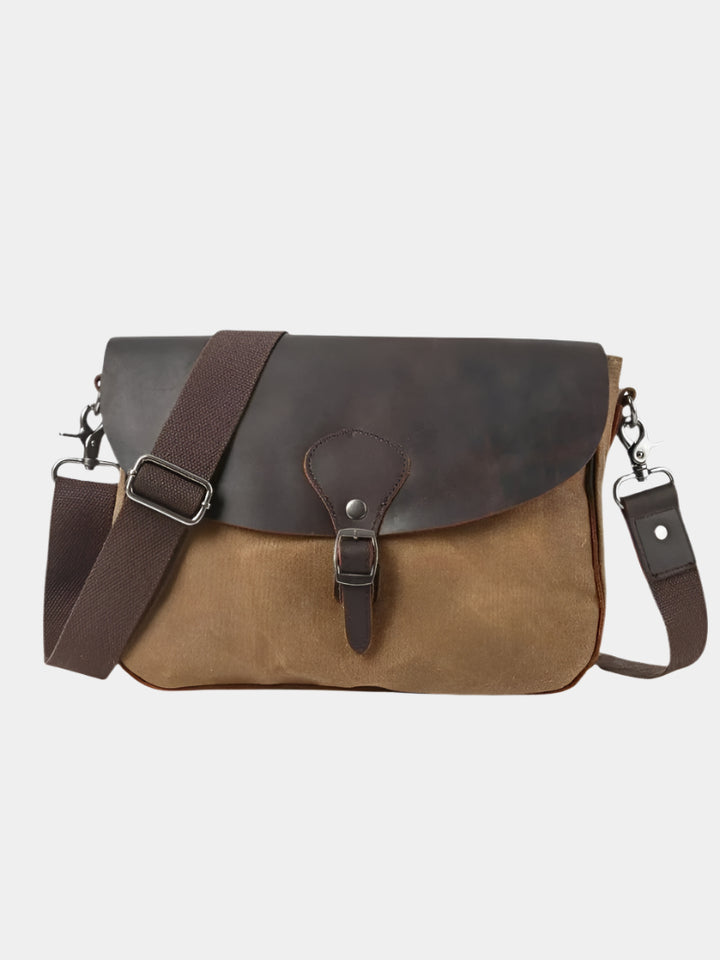HERITAGE CANVAS CROSSBODY CLUTCH