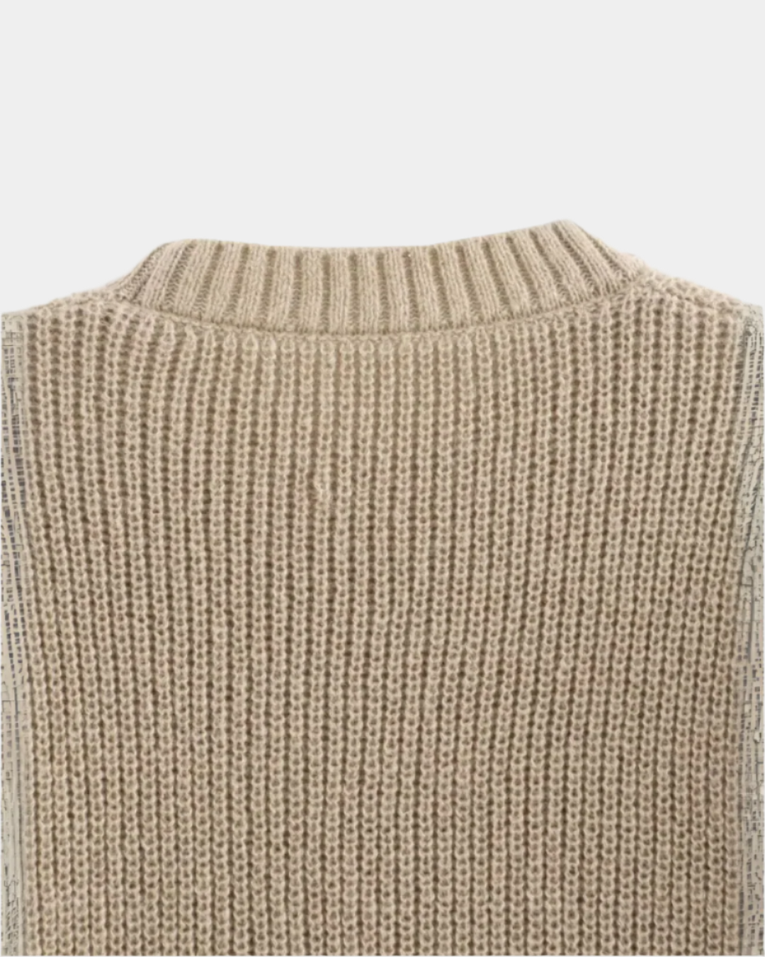 BOW EMBELLISHED KNIT TOP