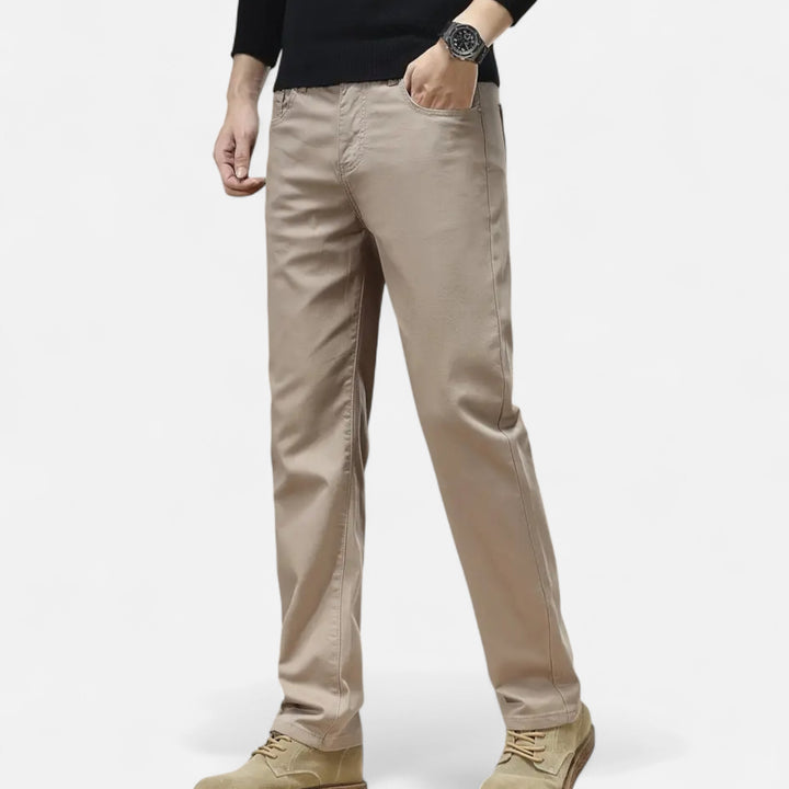 NOMU Lifestyle | Men’s Slim Fit Business Casual Trousers