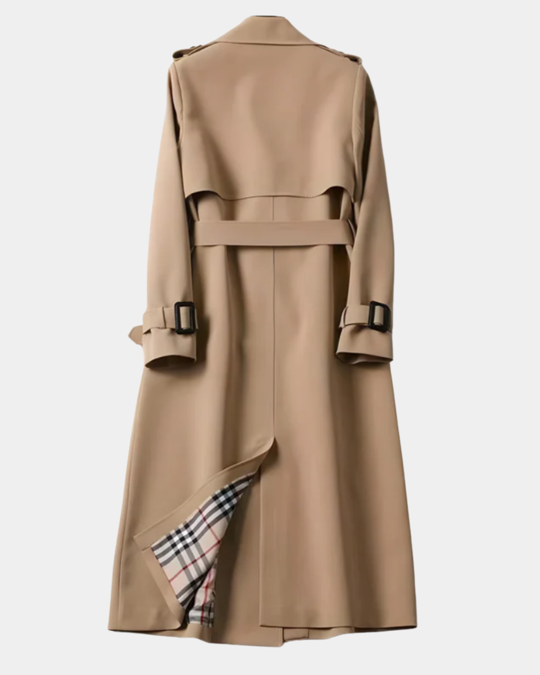 CLASSIC DOUBLE-BREASTED TRENCH COAT