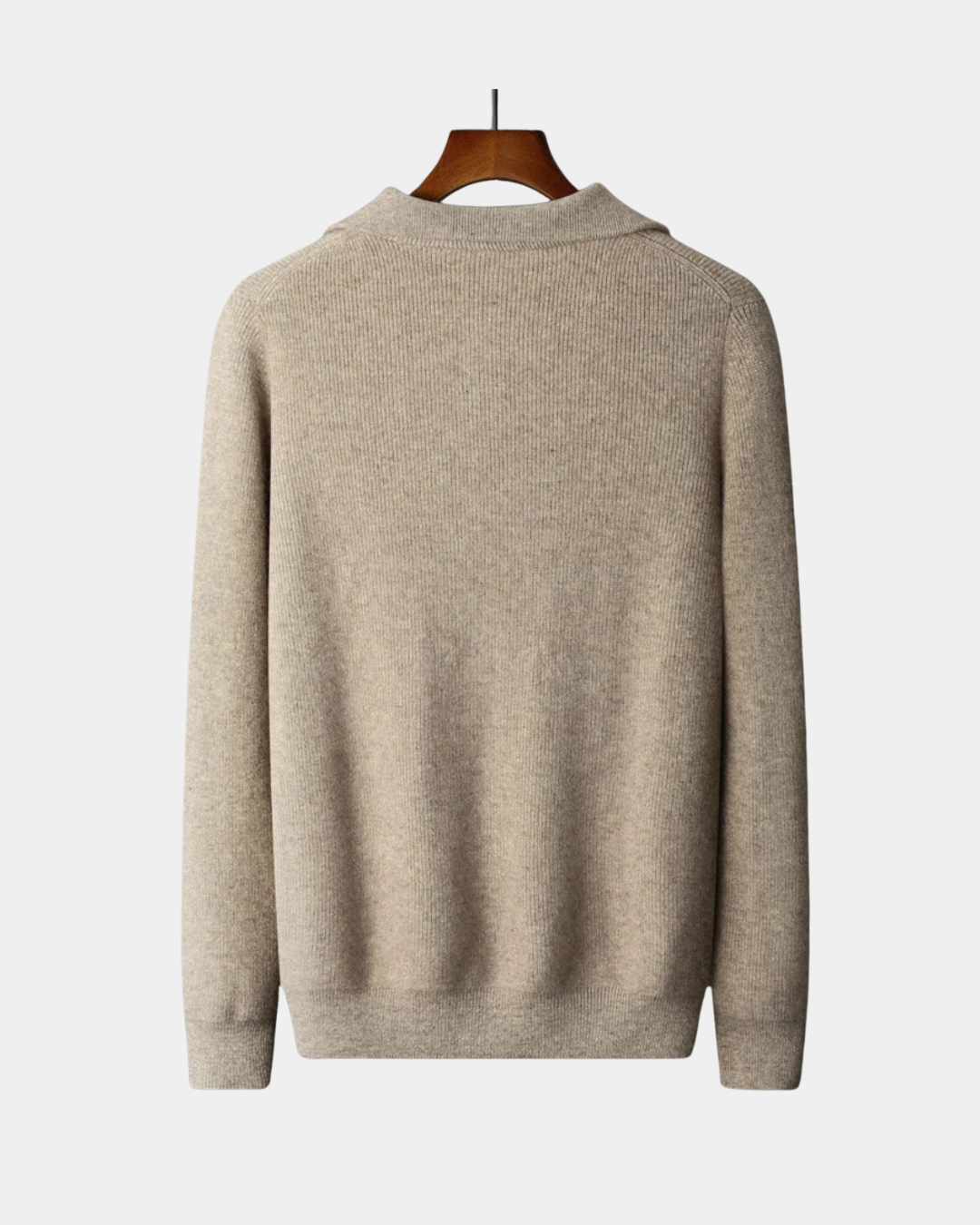 NEUTRAL GESTRICKTER PULLOVER MIT HALBEM REISSVERSCHLUSS