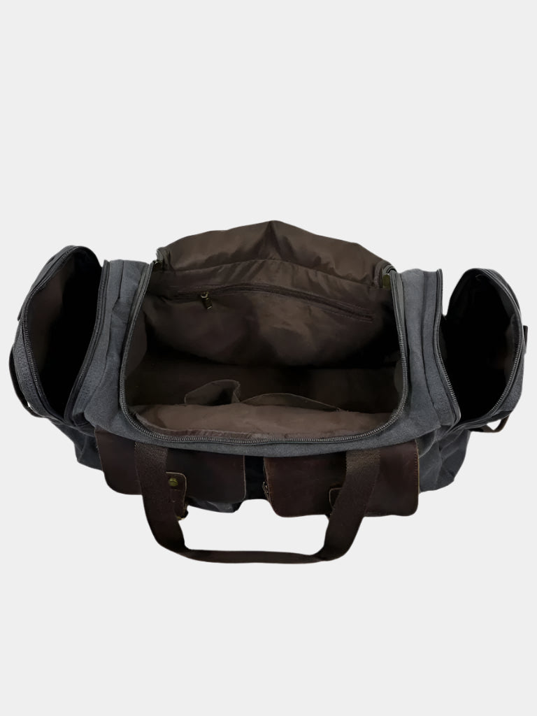 VINTAGE CANVAS TRAVEL DUFFEL