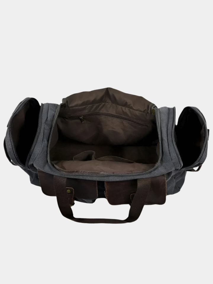 VINTAGE CANVAS TRAVEL DUFFEL