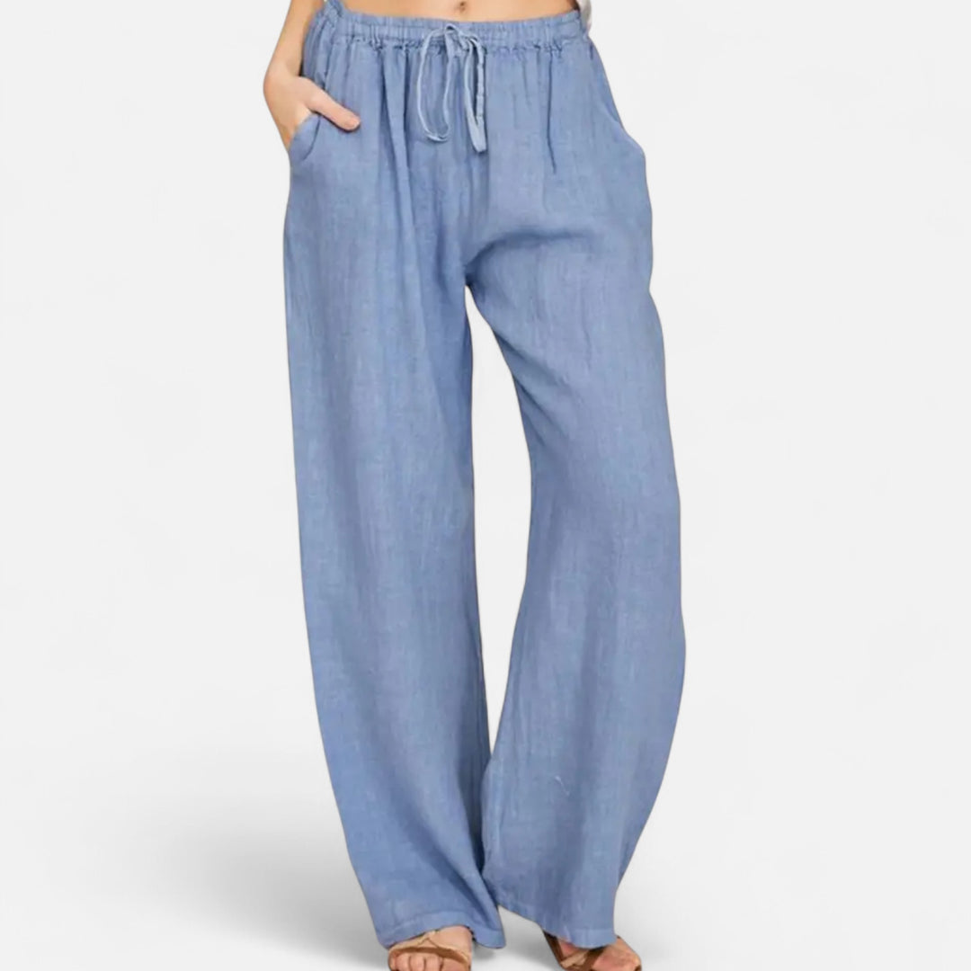NOMU Lifestyle | Women’s Wide Leg Trousers – Effortless Elegance