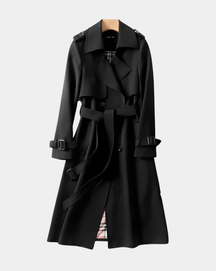 CLASSIC DOUBLE-BREASTED TRENCH COAT