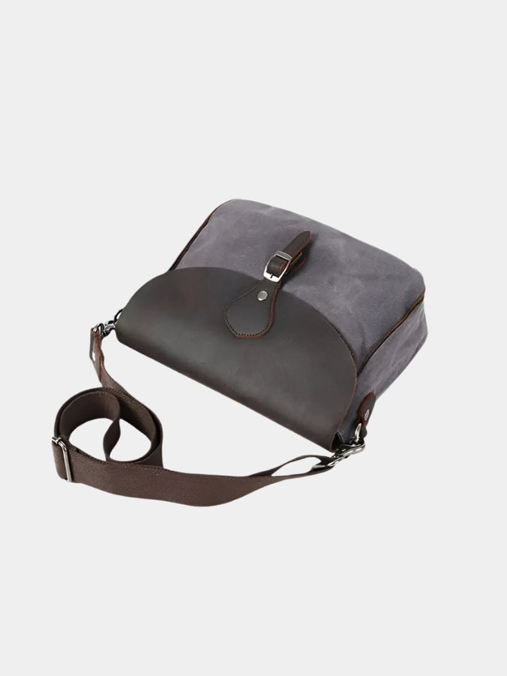 HERITAGE CANVAS CROSSBODY CLUTCH