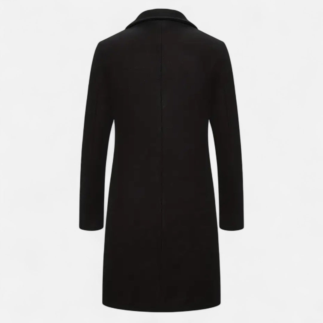 NOMU Lifestyle | Men’s Classic Long Overcoat
