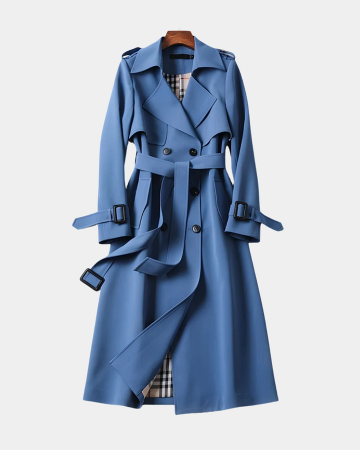 CLASSIC DOUBLE-BREASTED TRENCH COAT