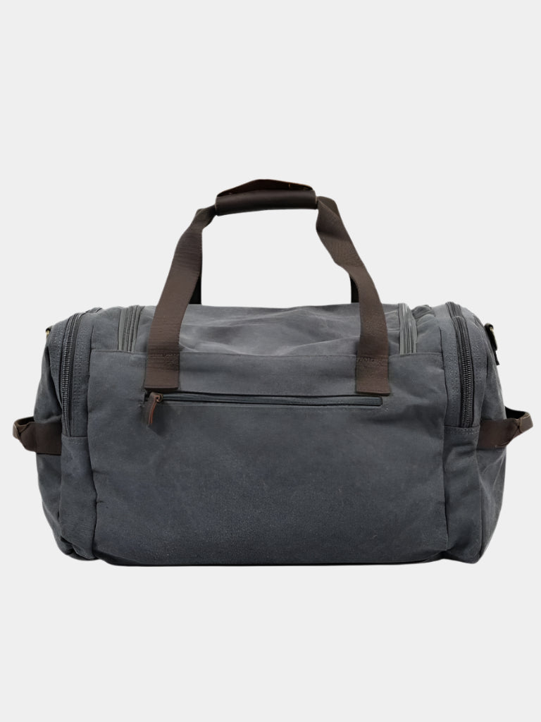 VINTAGE CANVAS TRAVEL DUFFEL