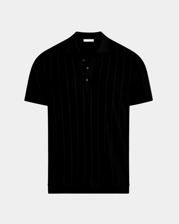 PREMIUM-POLOSHIRT MIT FALTEN