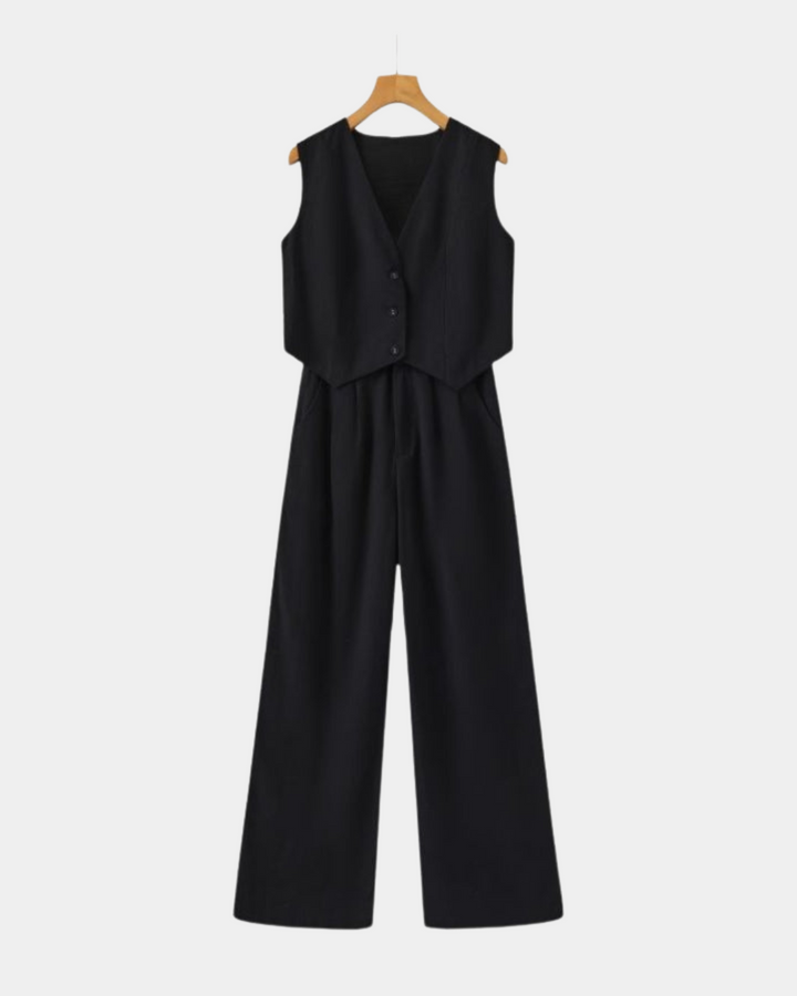 MINIMAL SLEEVELESS JUMPSUIT