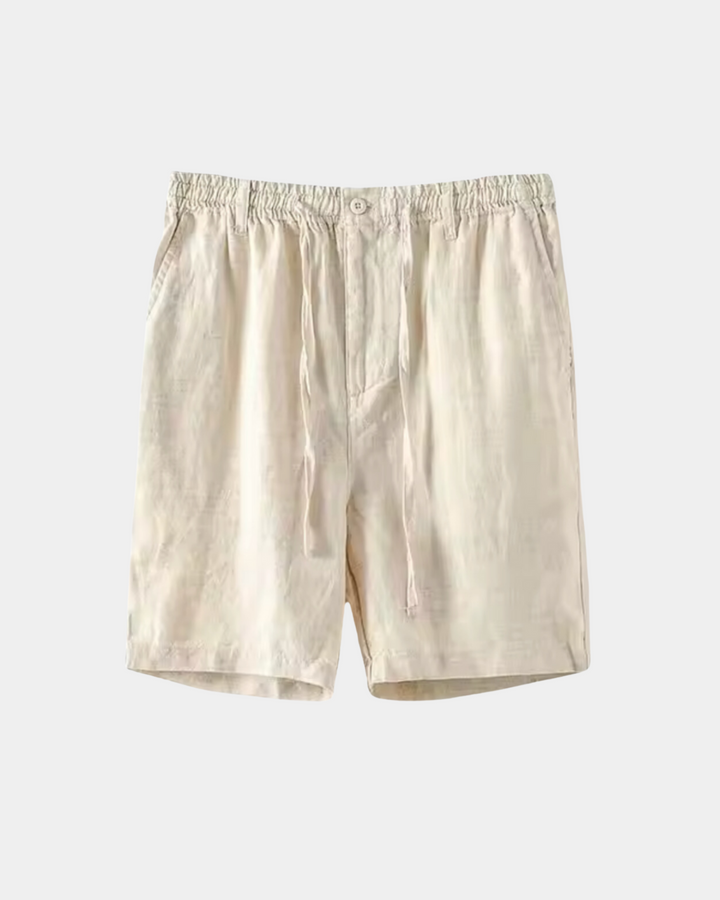 SHORTS AUS LEINEN FÜR DIE KÜSTE