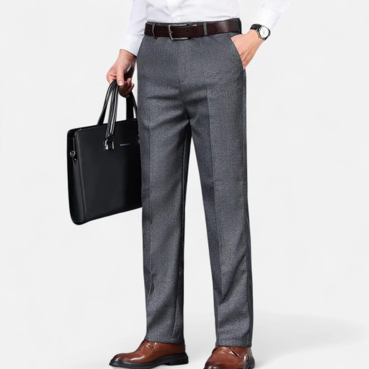 NOMU Lifestyle | Men’s Timeless Straight Cut Suit Trousers