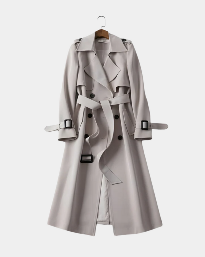 CLASSIC DOUBLE-BREASTED TRENCH COAT