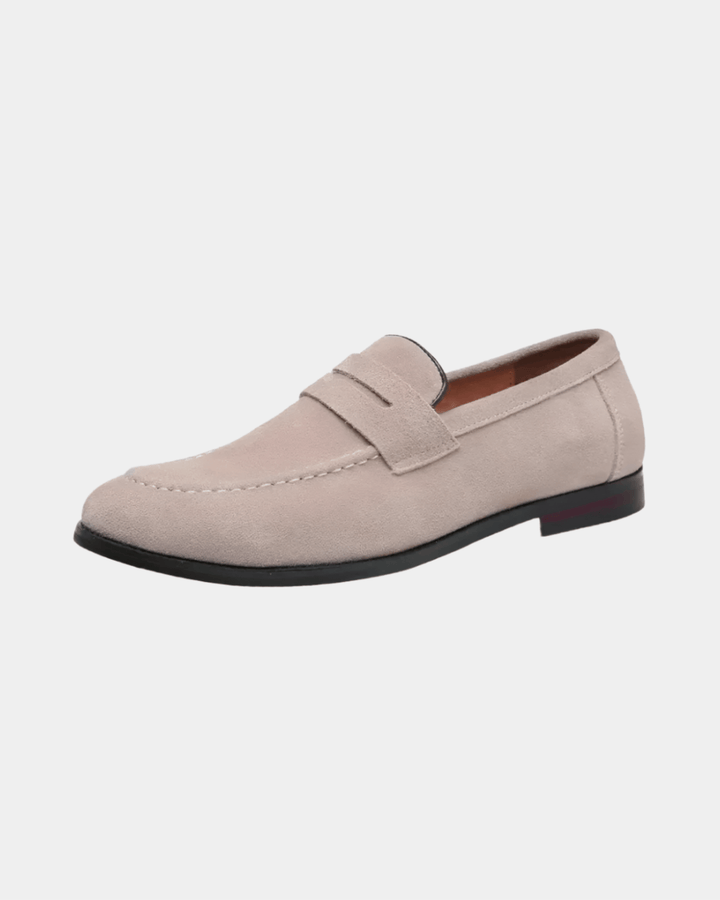 Sommer-Loafers aus Wildleder