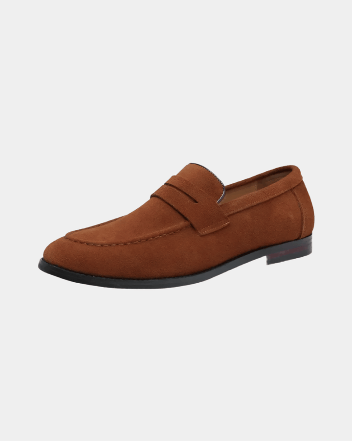 Sommer-Loafers aus Wildleder
