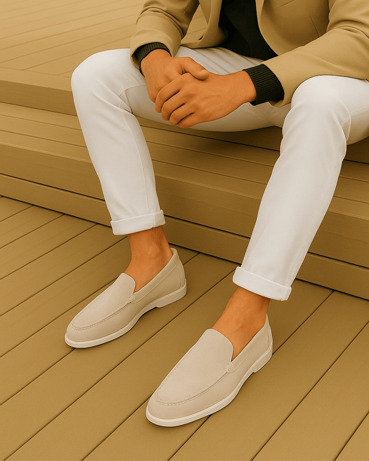 HERREN SLIPPER AUS WILDLEDER