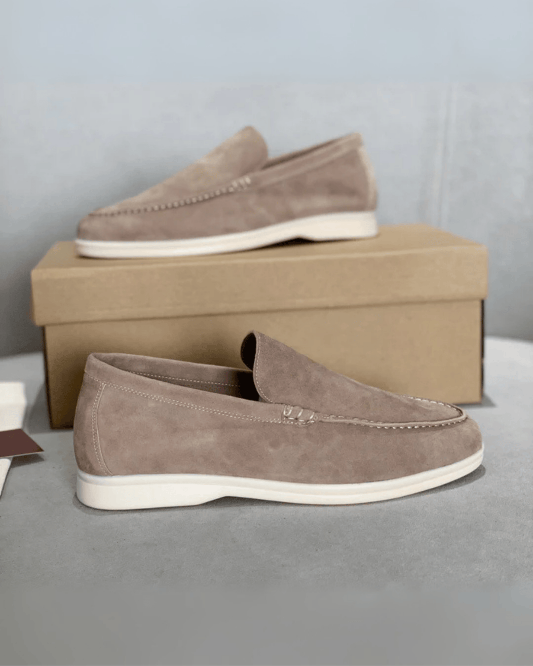 HERREN SLIPPER AUS WILDLEDER