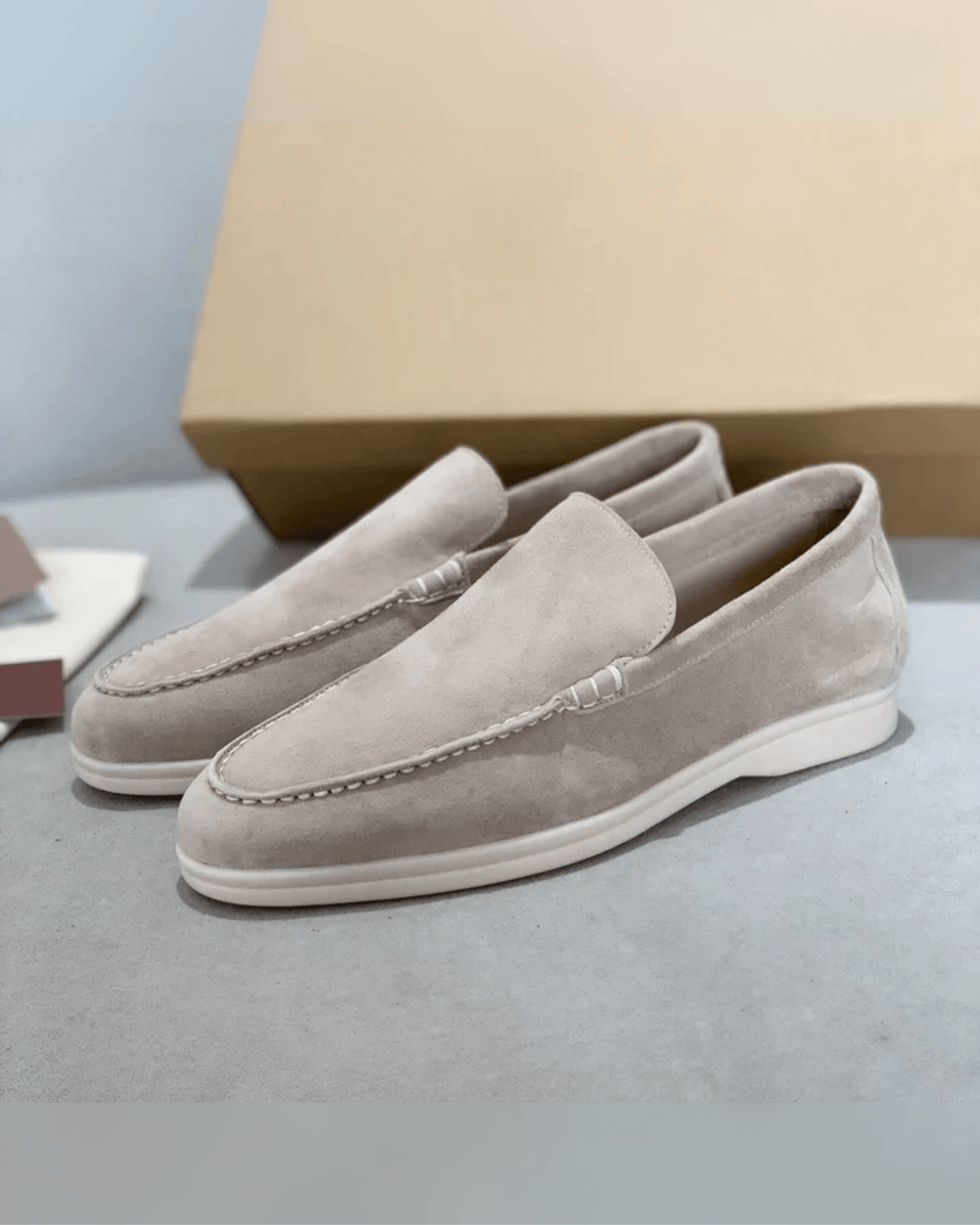 HERREN SLIPPER AUS WILDLEDER