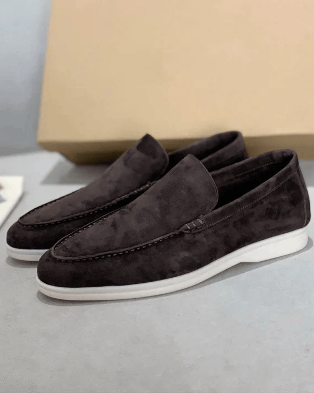 HERREN SLIPPER AUS WILDLEDER