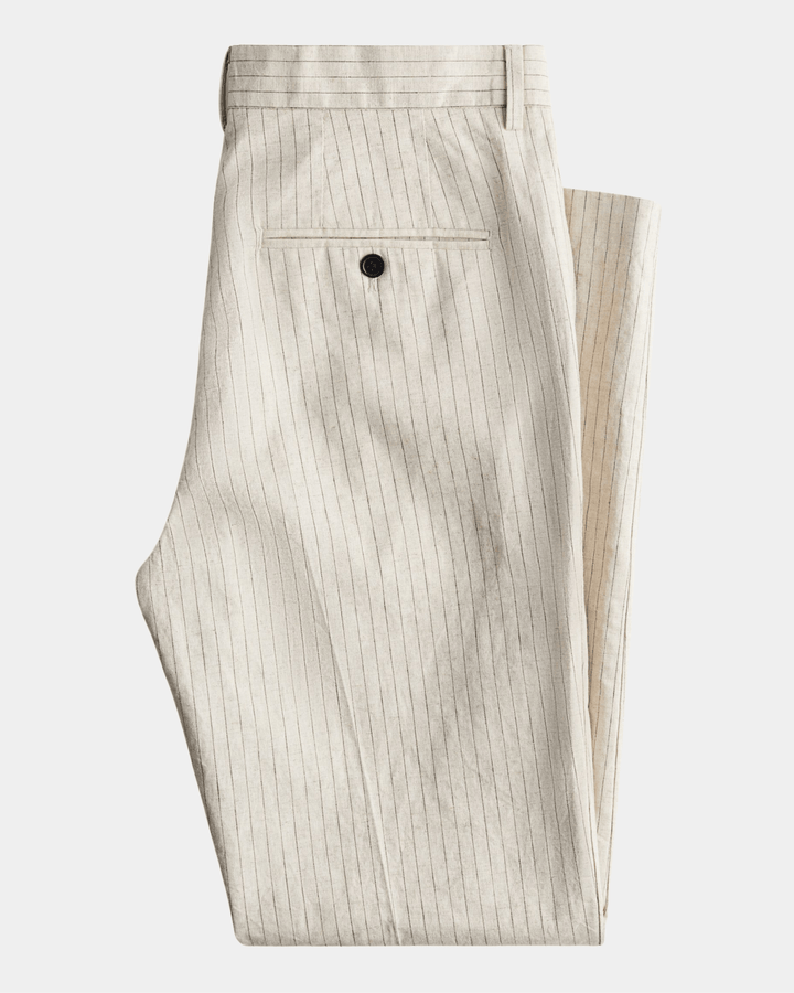 STRUKTURIERTE GERADE HOSE