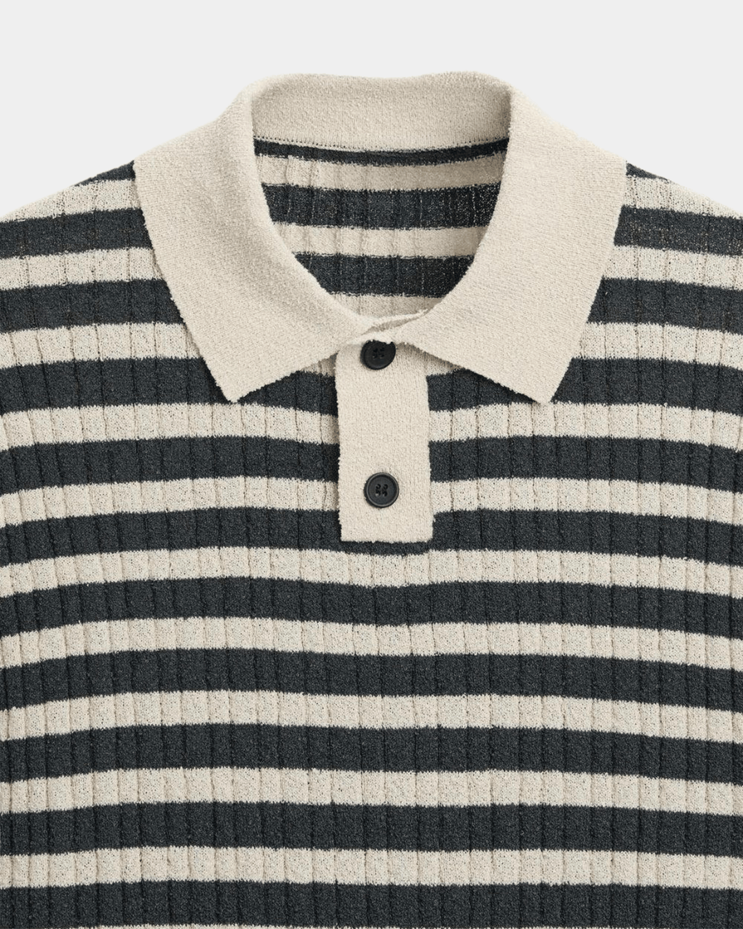 STRIPED VINTAGE KNIT POLO